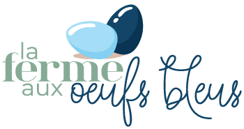 Logo de la ferme aux oeufs bleus